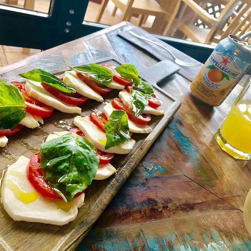 Mimo's caprese board