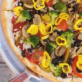 Mimo's gluten-free pizza